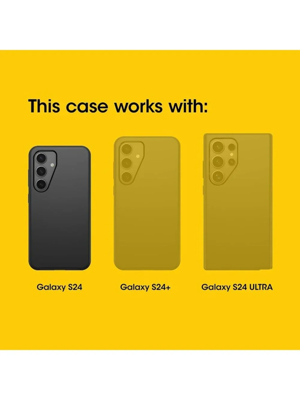 OtterBox Commuter Series Case for Samsung Galaxy S24 Get your greens Slim Dual-L